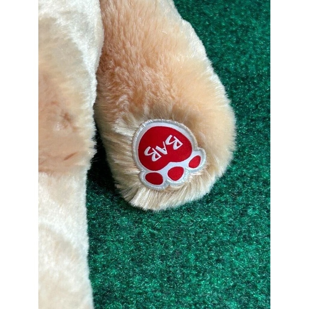 Build-A-Bear Workshop Tan Plush Dog With Brown Ears & Tail Stuffed Animal - Picture 3 of 6